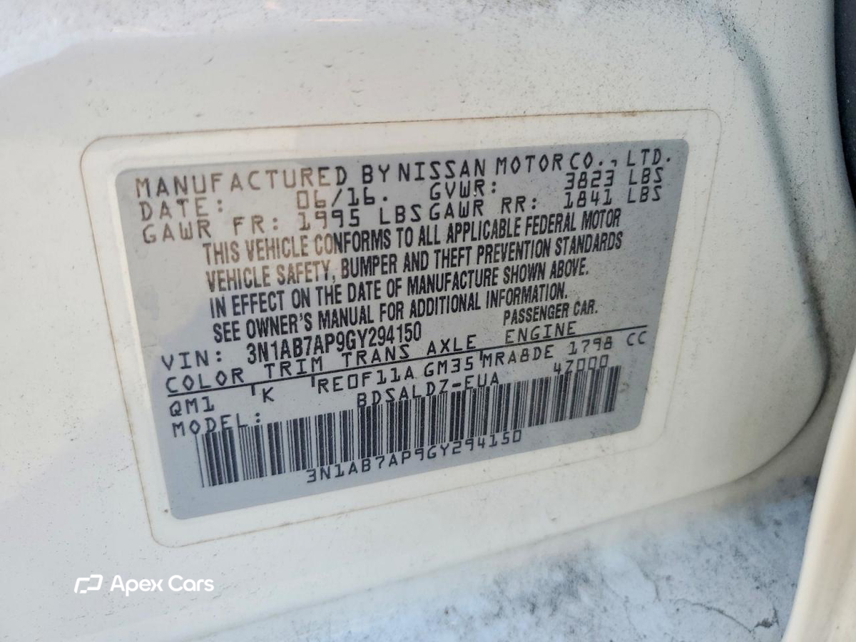 Nissan Sentra 2016
