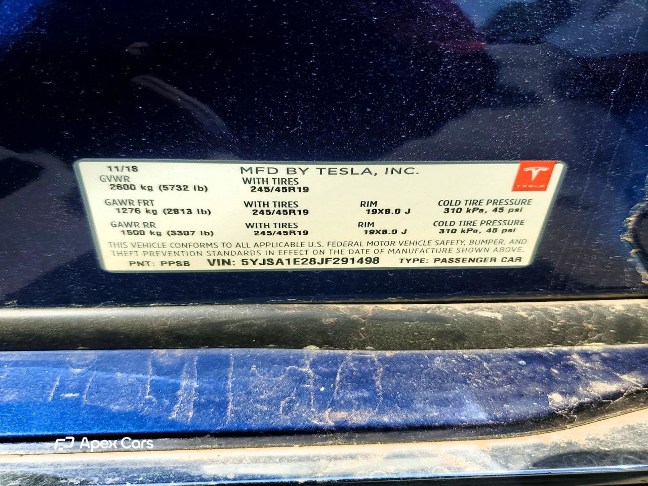 Tesla Model S 2018