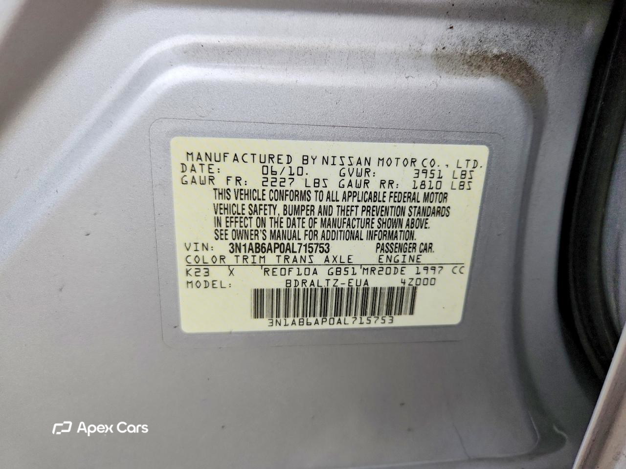 Nissan Sentra 2010