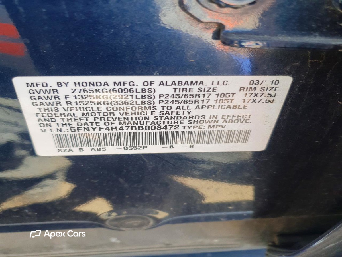 Honda Pilot 2011