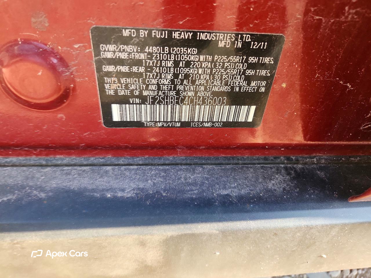 Subaru Forester 2012