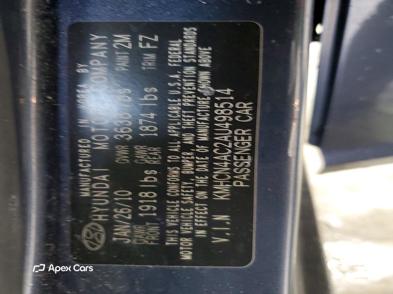Hyundai Accent 2010