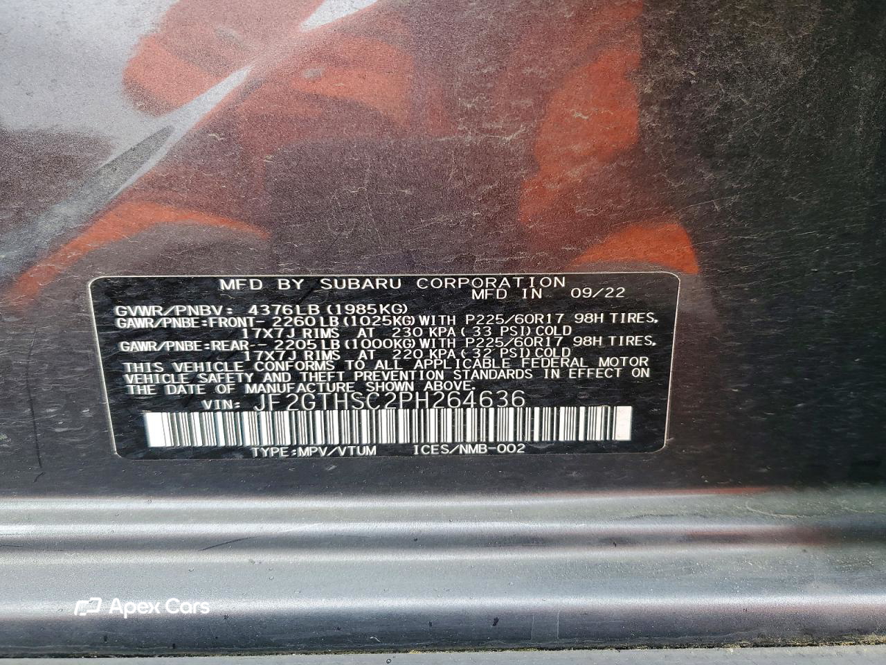 Subaru XV 2023