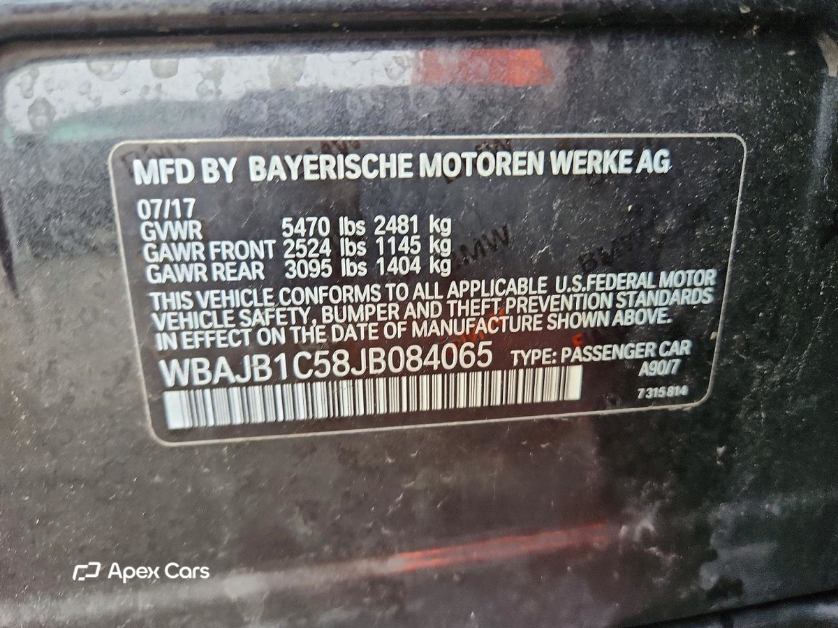 BMW Series 5 2018