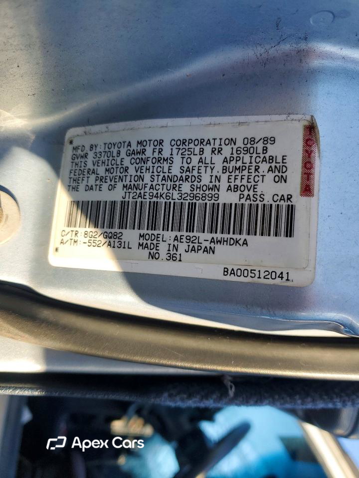 Toyota Corolla 1990