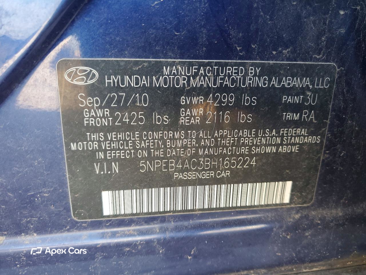Hyundai Sonata 2011