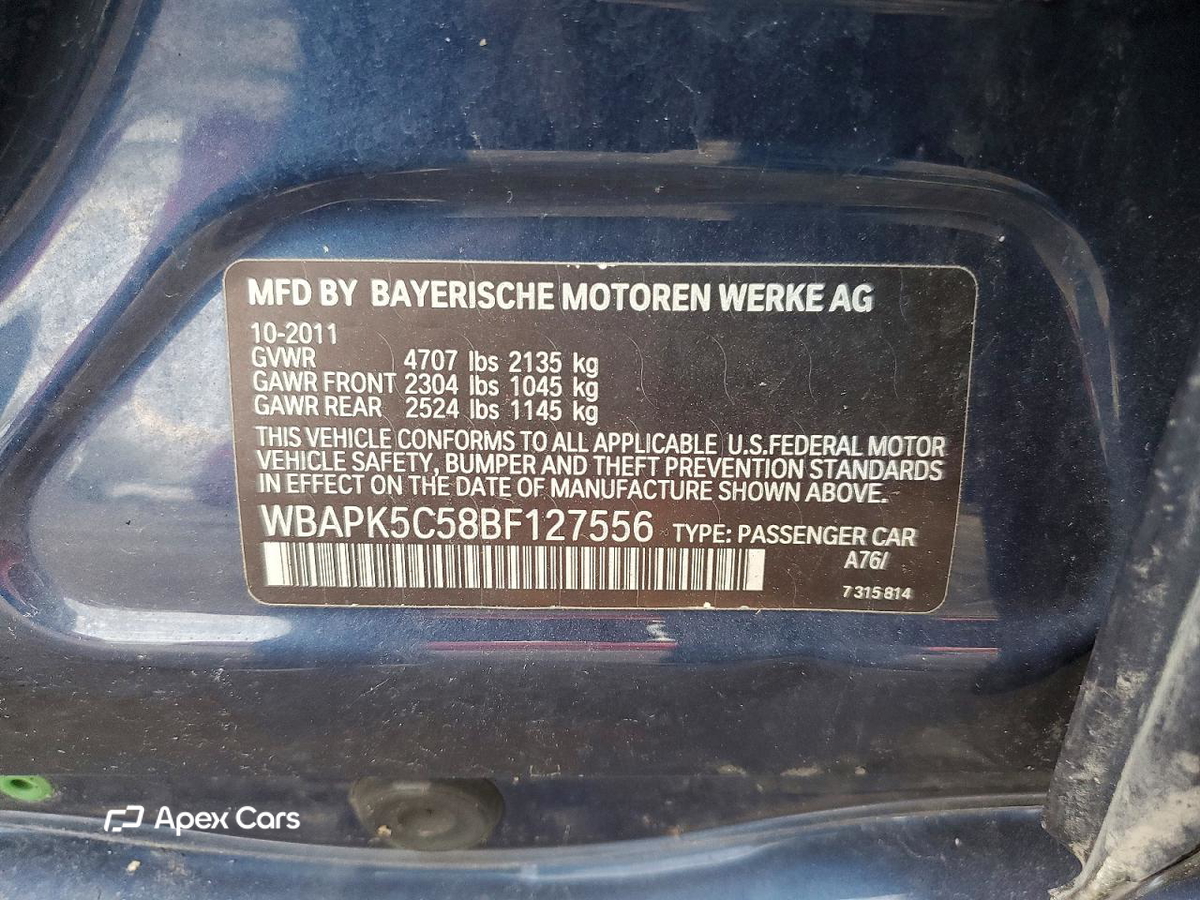 BMW Series 3 2011