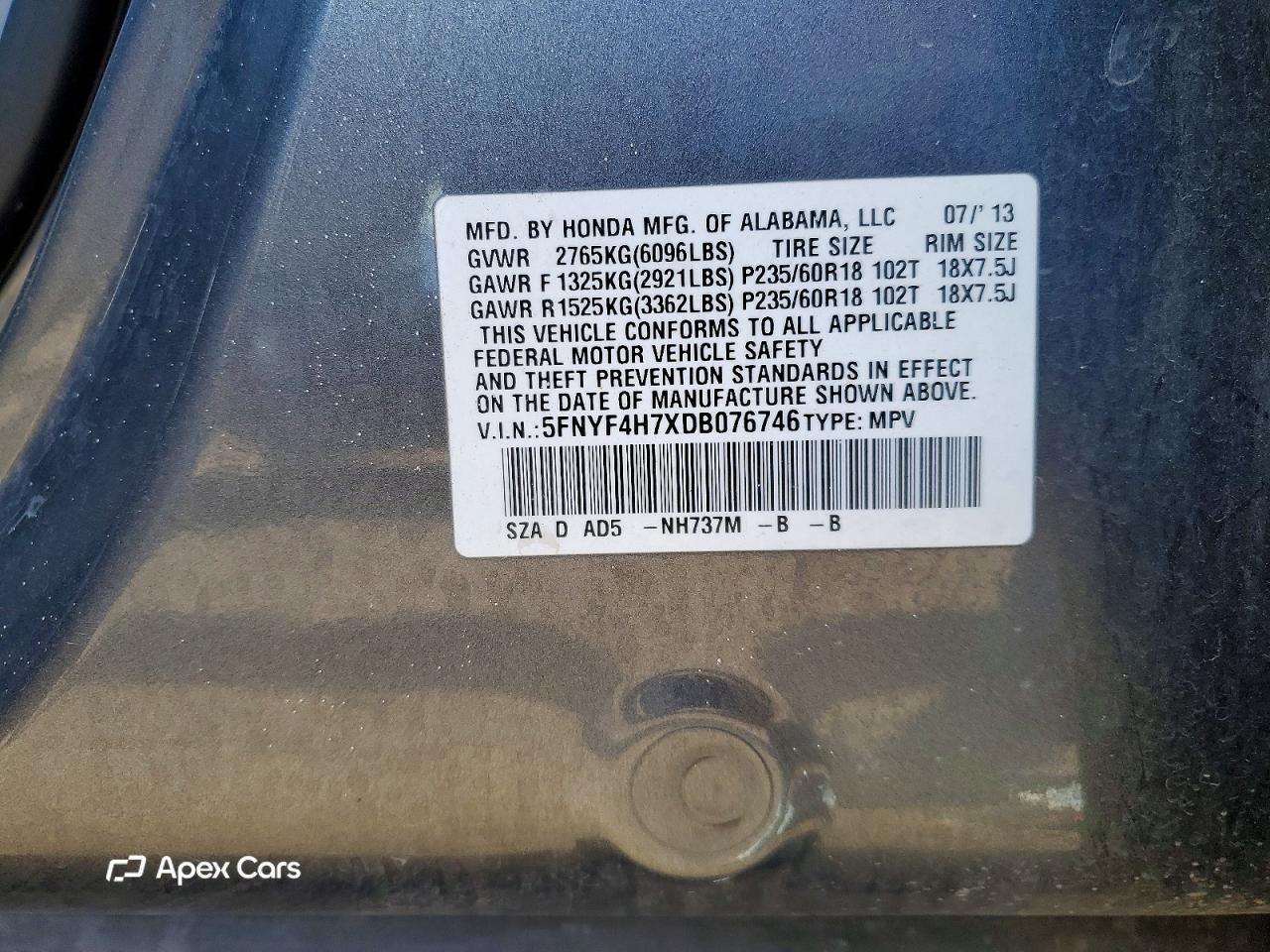 Honda Pilot 2013