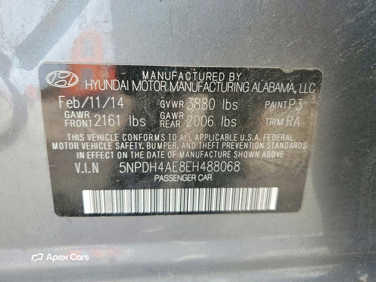 Hyundai Elantra 2014