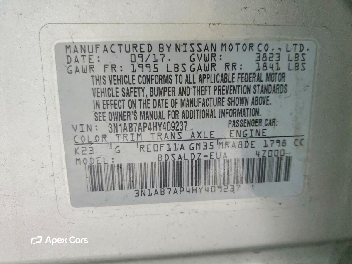 Nissan Sentra 2017