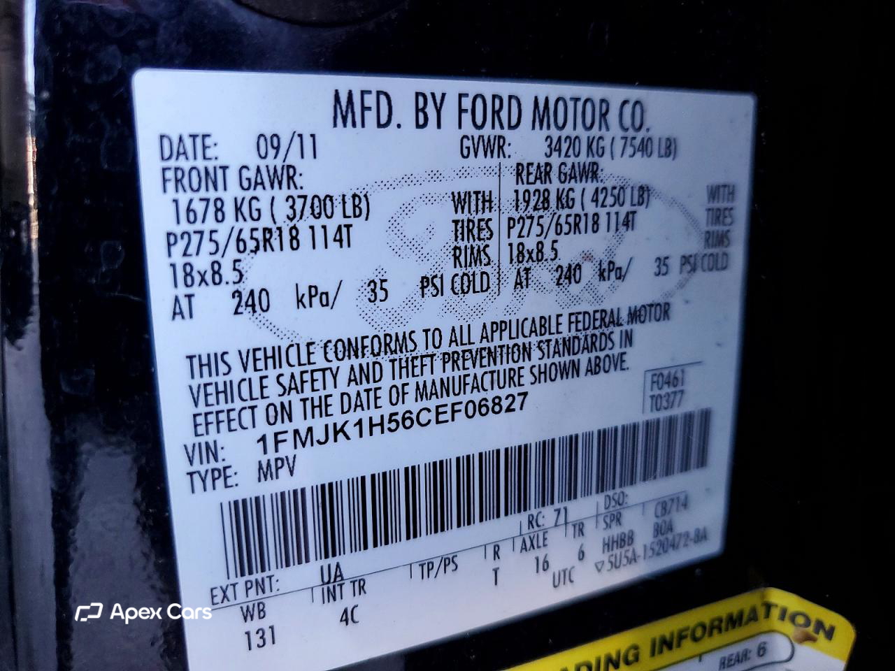 Ford Expedition 2012