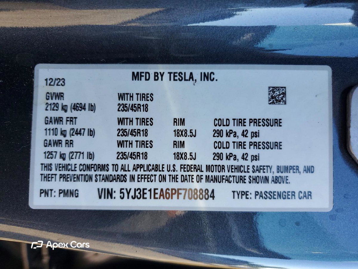 Tesla Model 3 2023