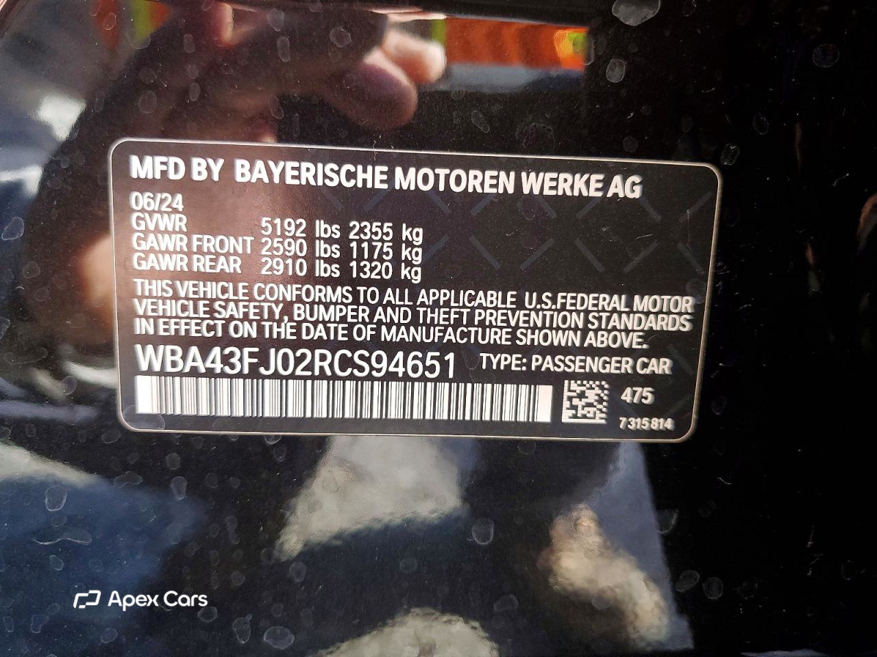 BMW Series 5 2024