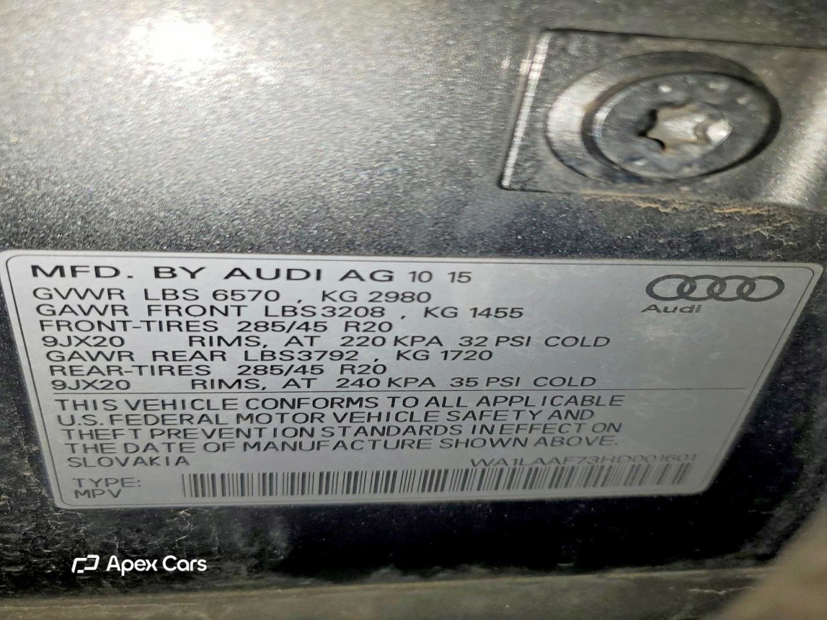 Audi Q7 2017