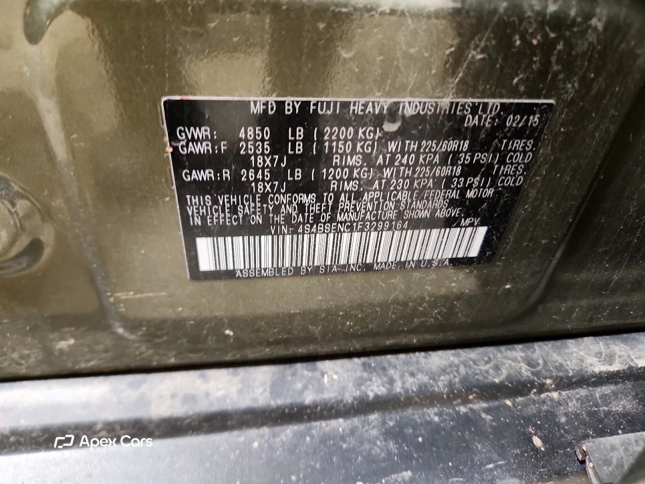 Subaru Outback 2015