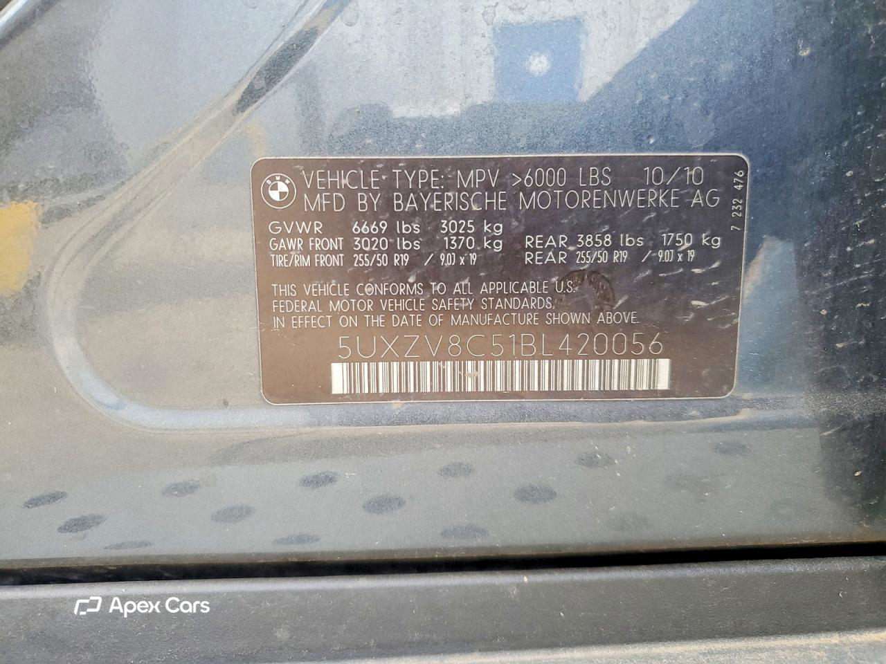 BMW X5 2011