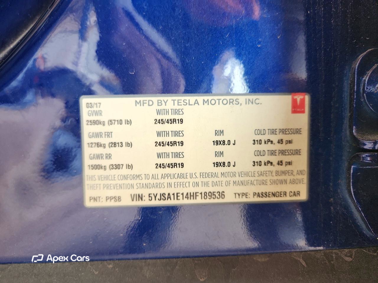 Tesla Model S 2017