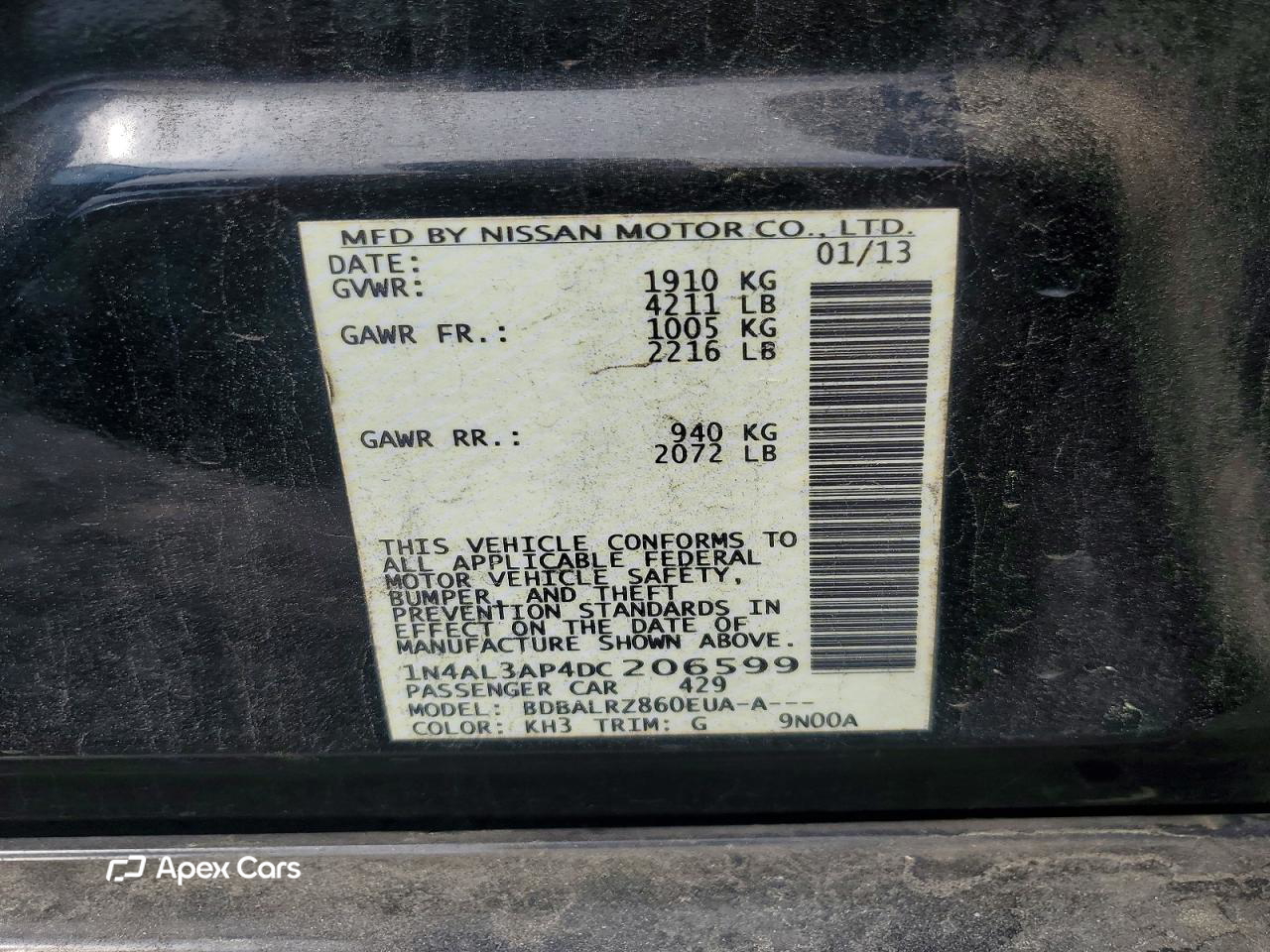 Nissan Altima 2013