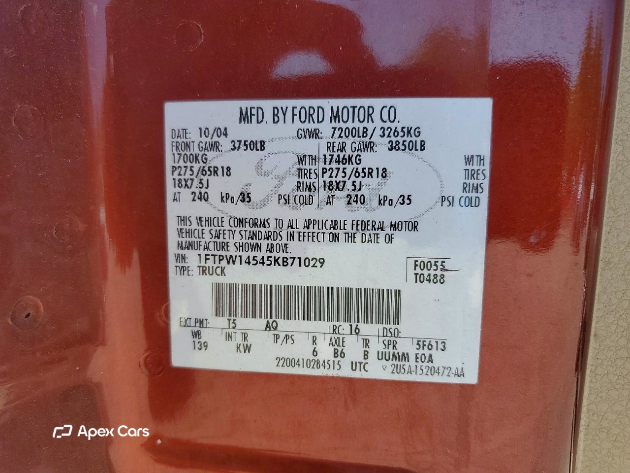 Ford F-150 2005