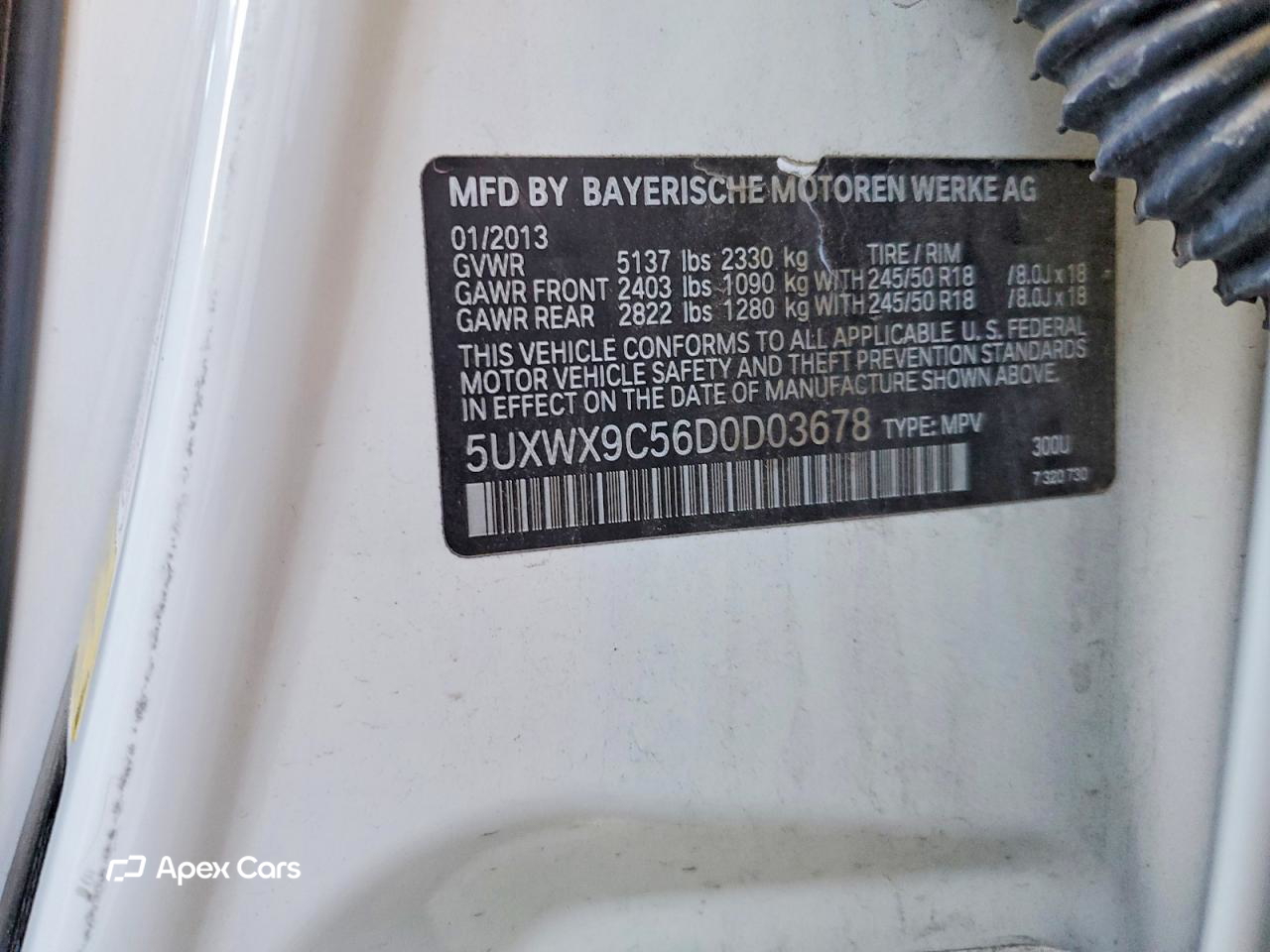 BMW X3 2013