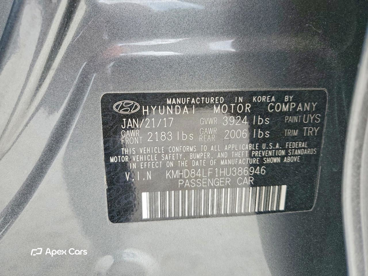 Hyundai Elantra 2017