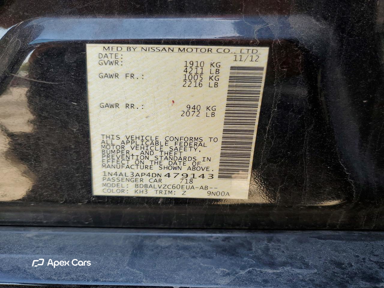 Nissan Altima 2013