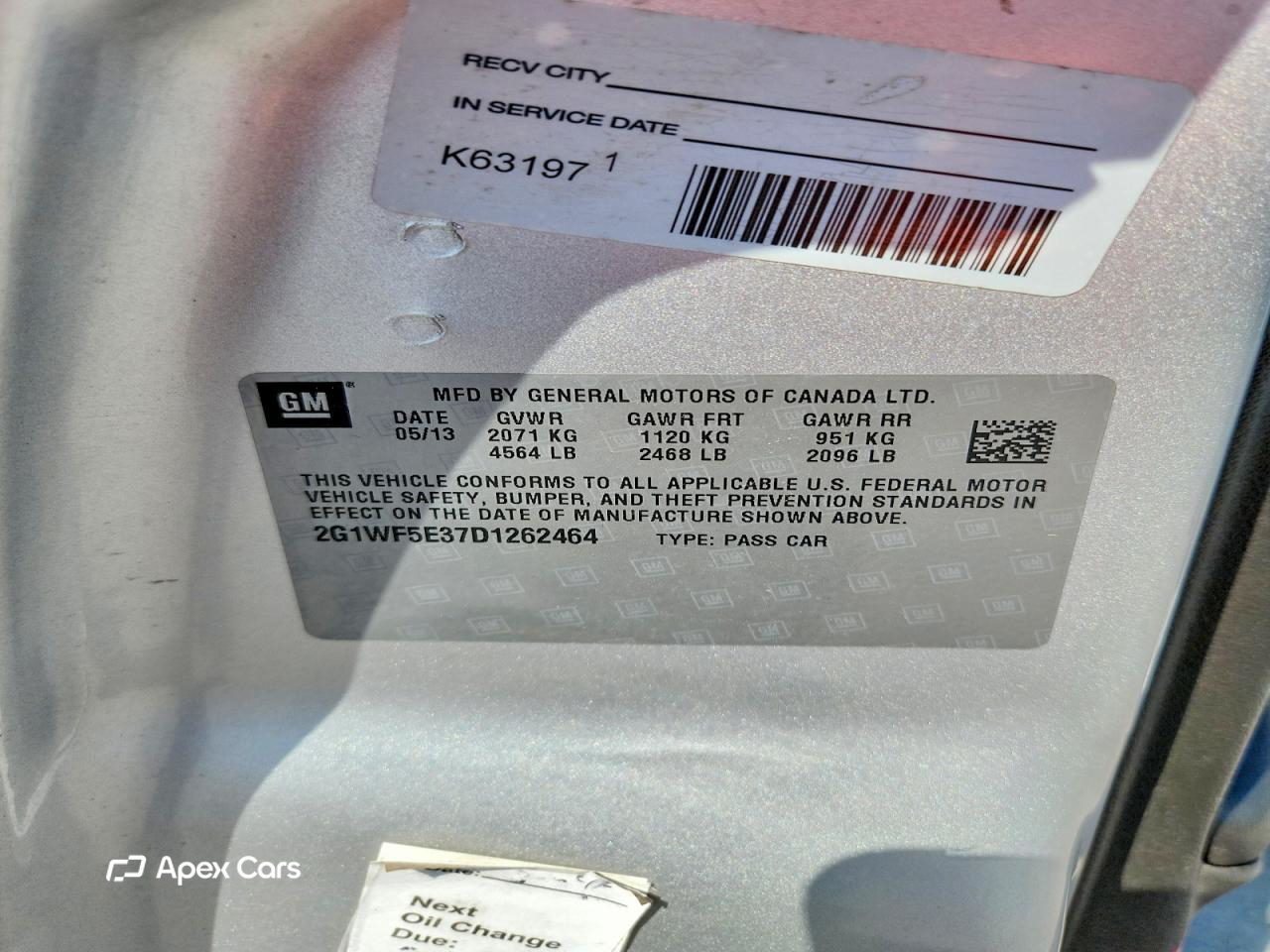 Chevrolet Impala 2013