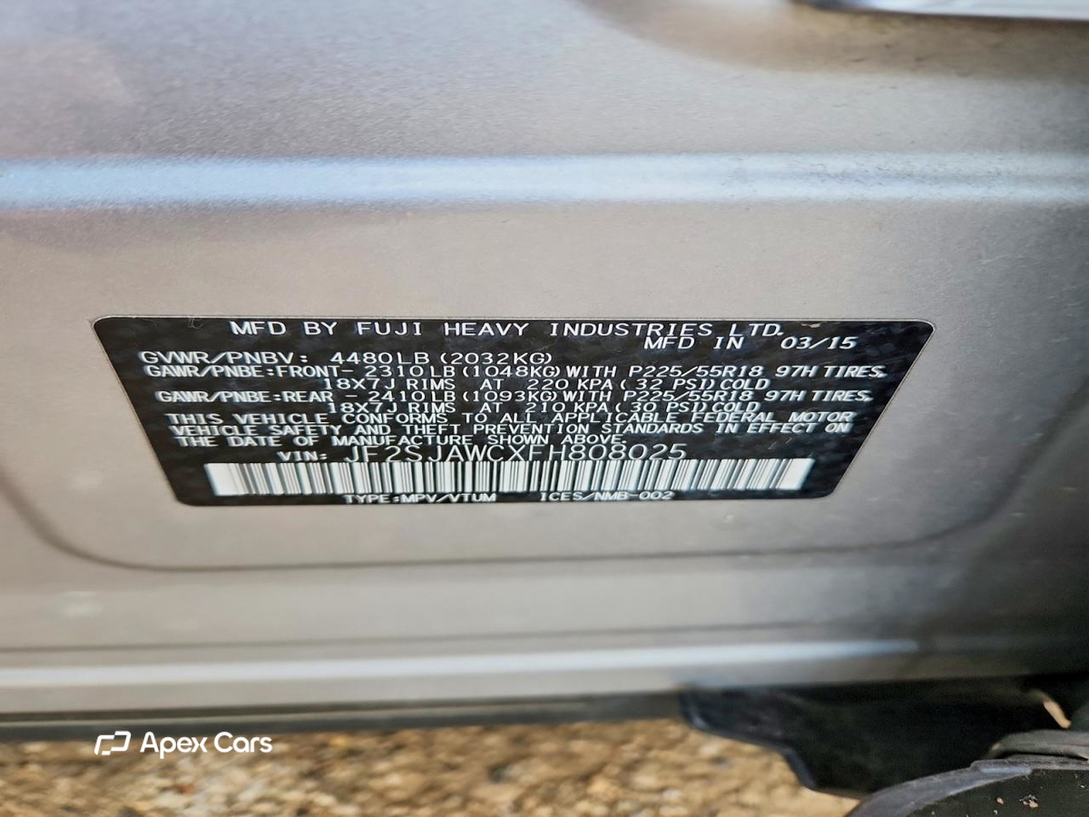 Subaru Forester 2015