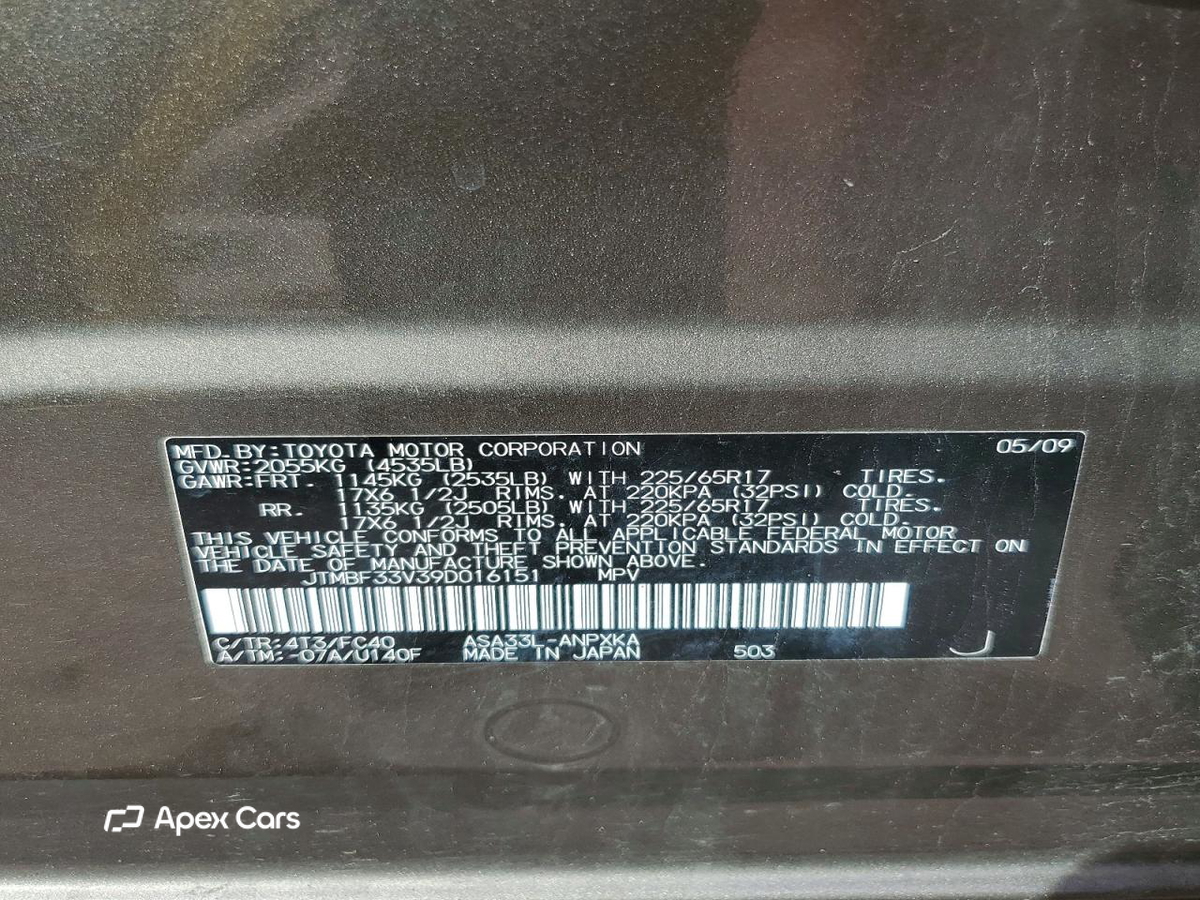 Toyota RAV 4 2009