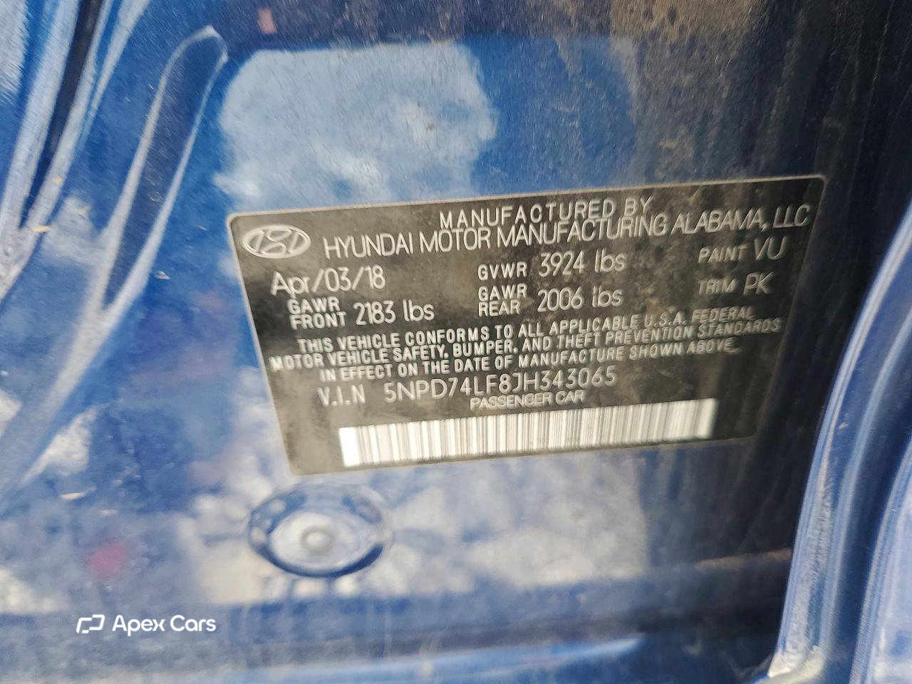 Hyundai Elantra 2018