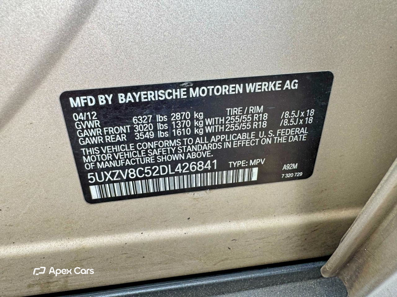 BMW X5 2013