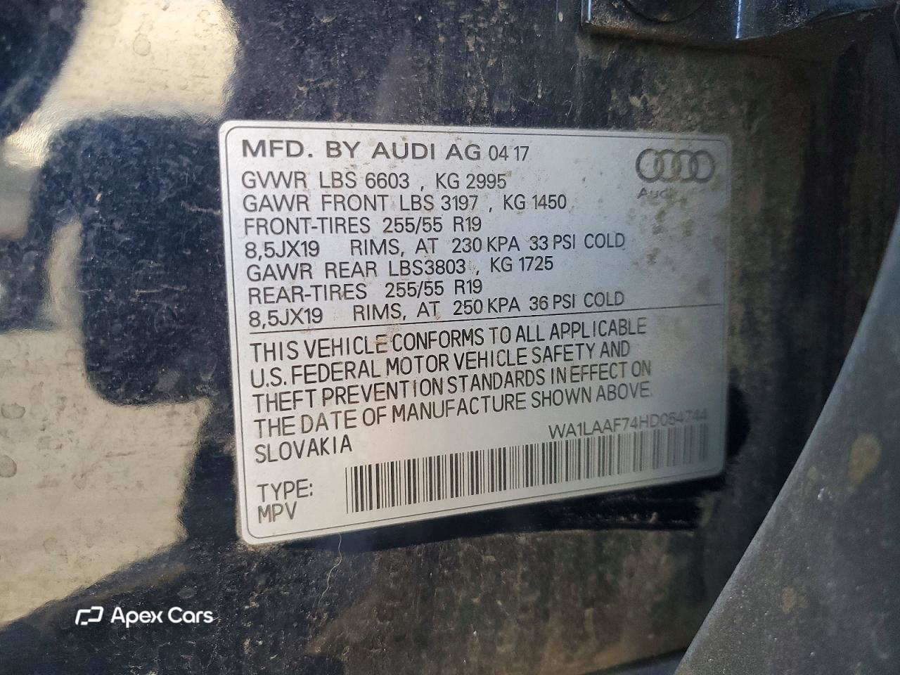 Audi Q7 2017