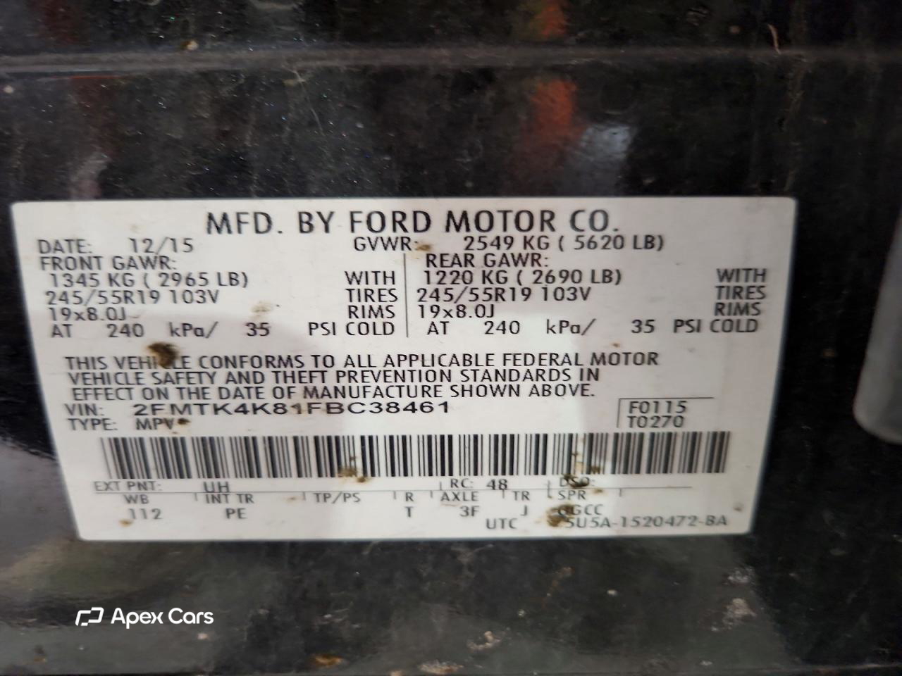 Ford Edge 2015
