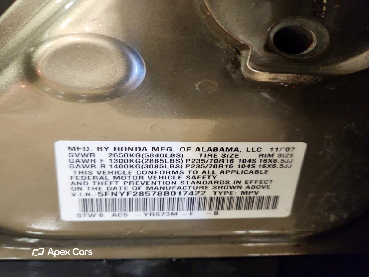 Honda Pilot 2008