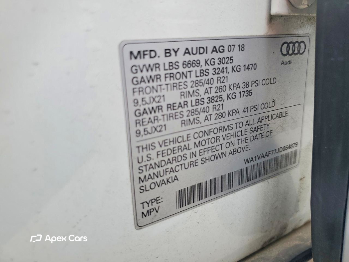 Audi Q7 2018