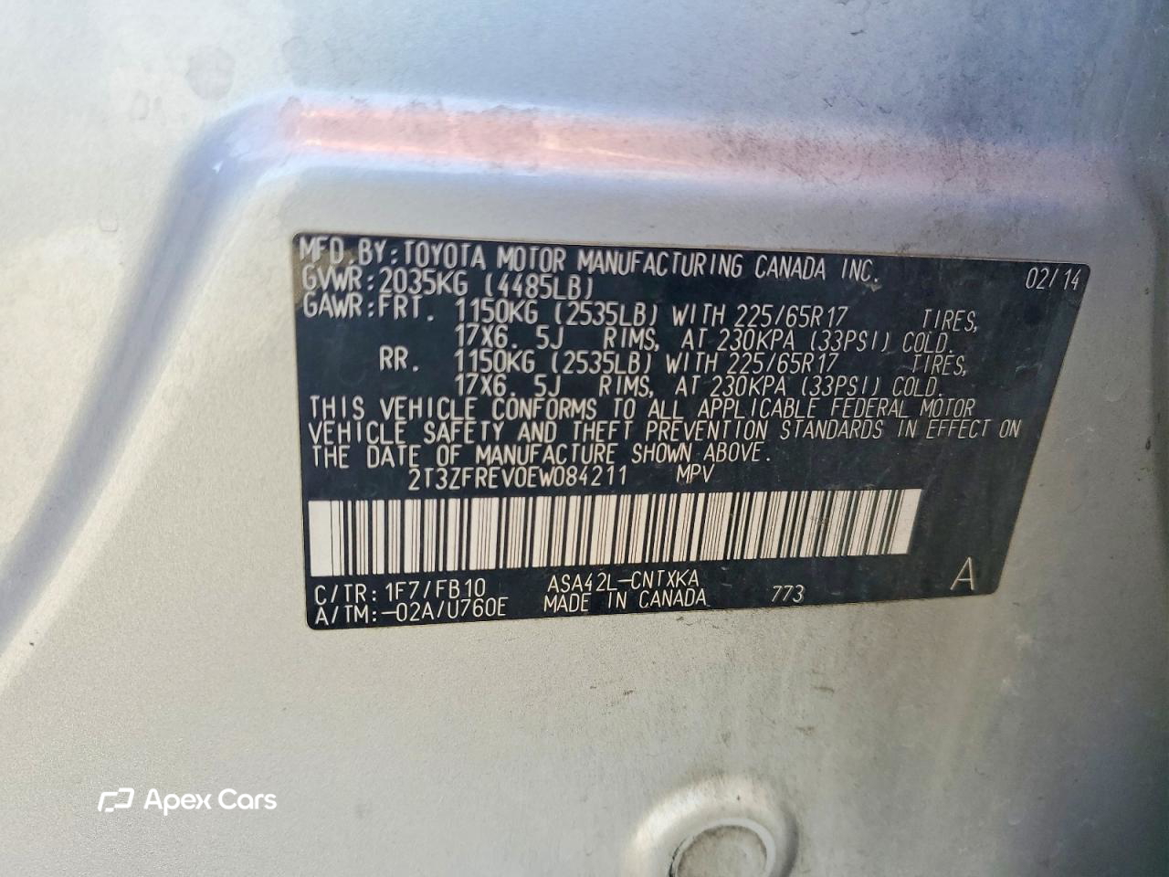 Toyota RAV 4 2014