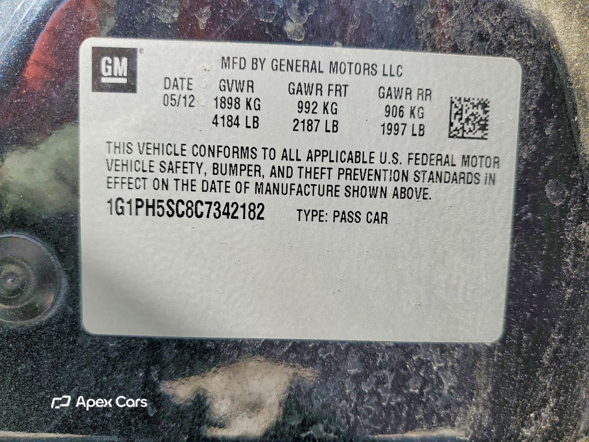 Chevrolet Cruze 2012