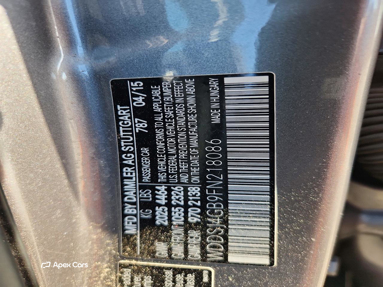 Mercedes-Benz CLA-klasse 2015