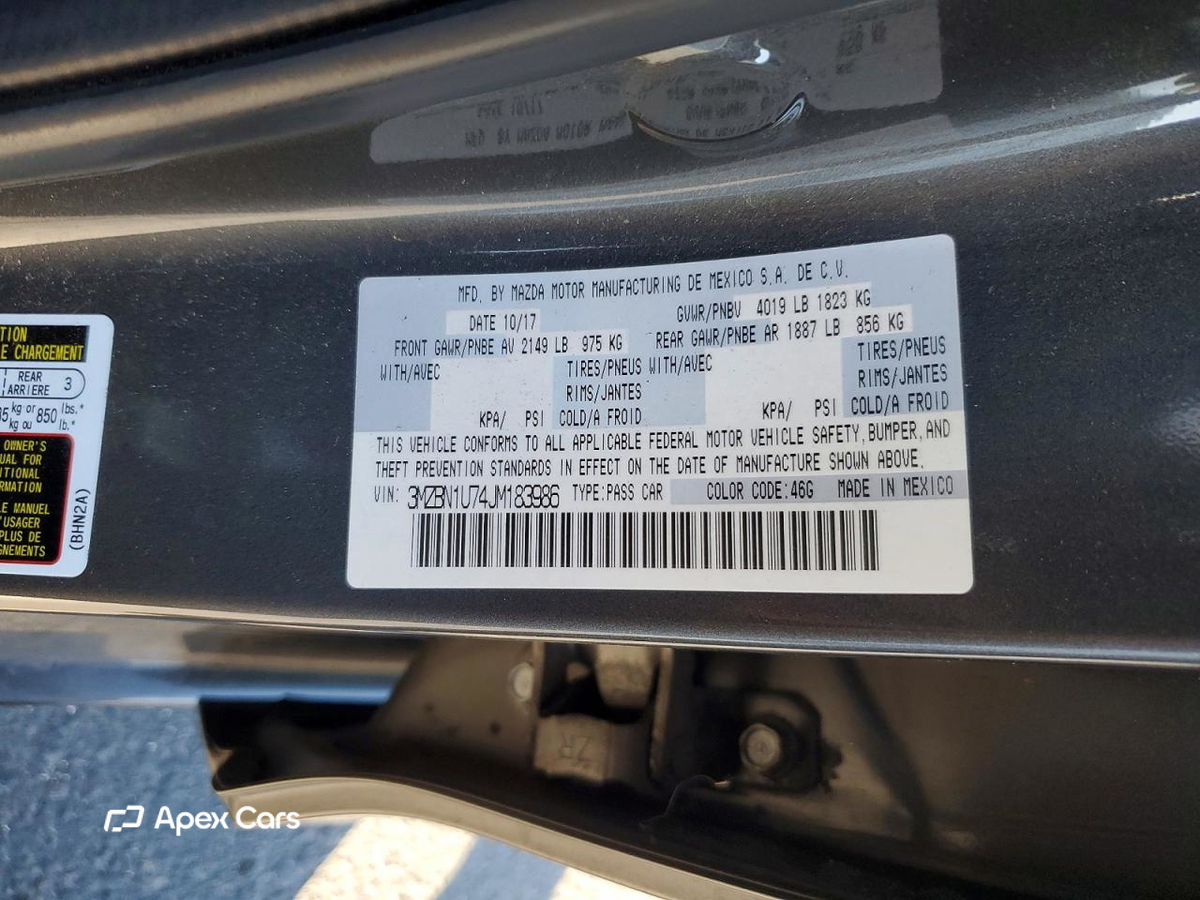 Mazda 3 2018