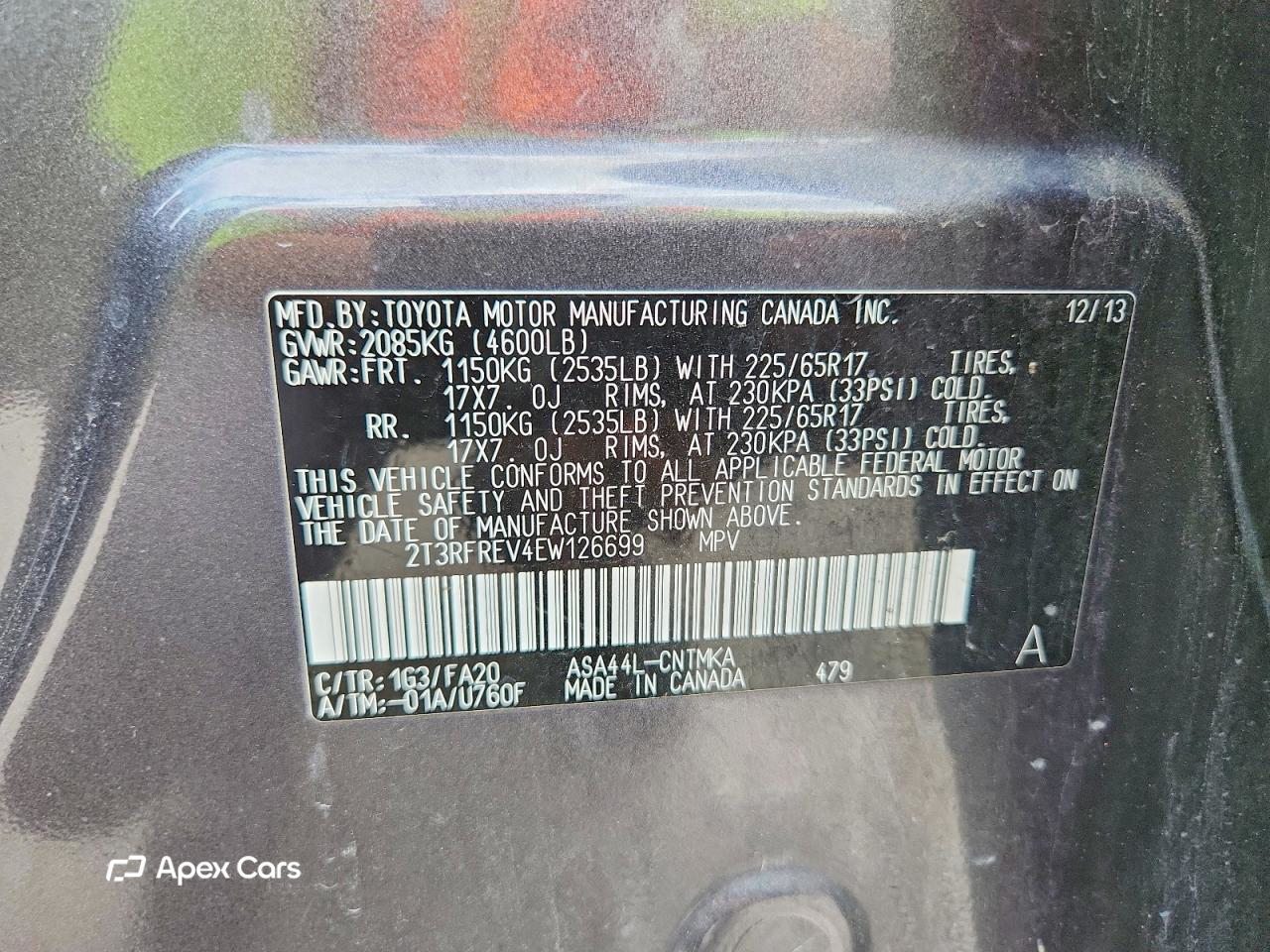 Toyota RAV 4 2014