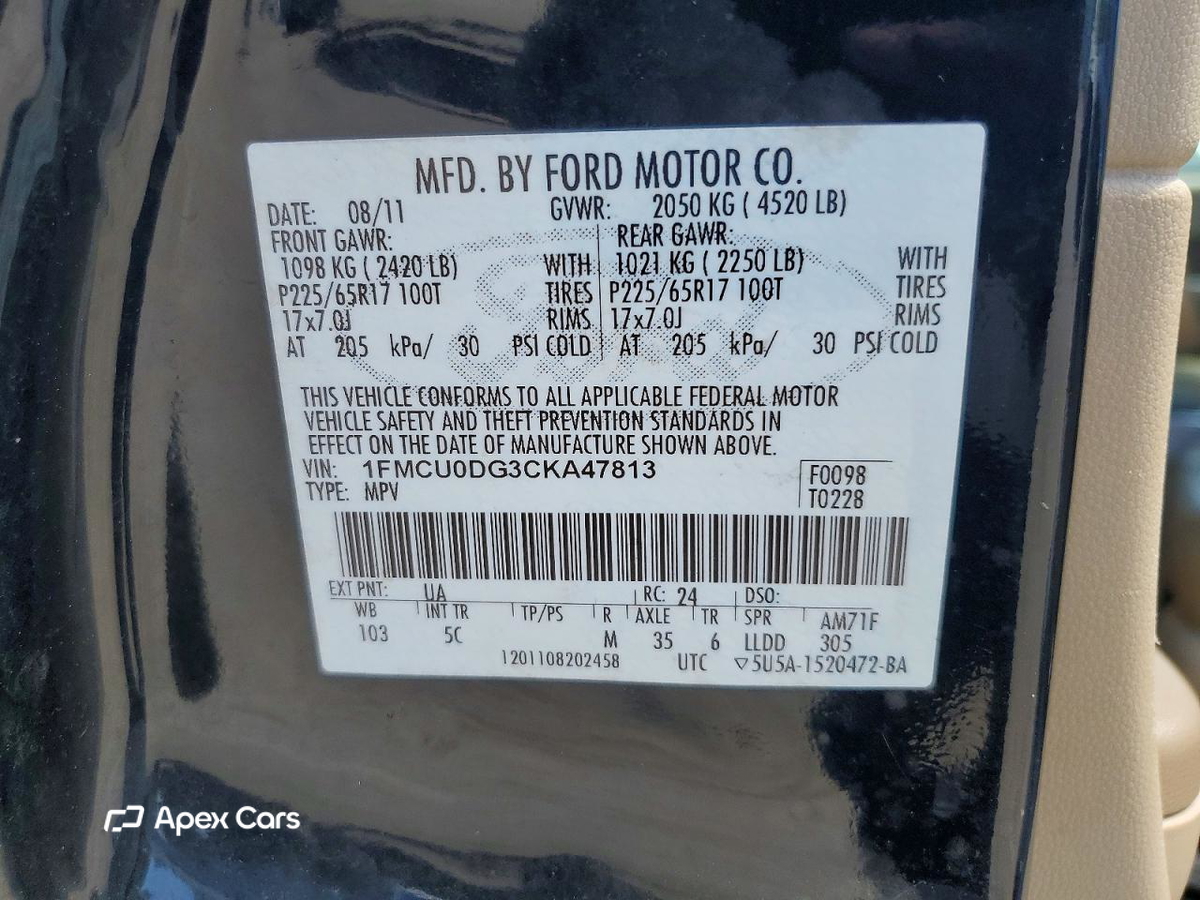 Ford Escape 2012