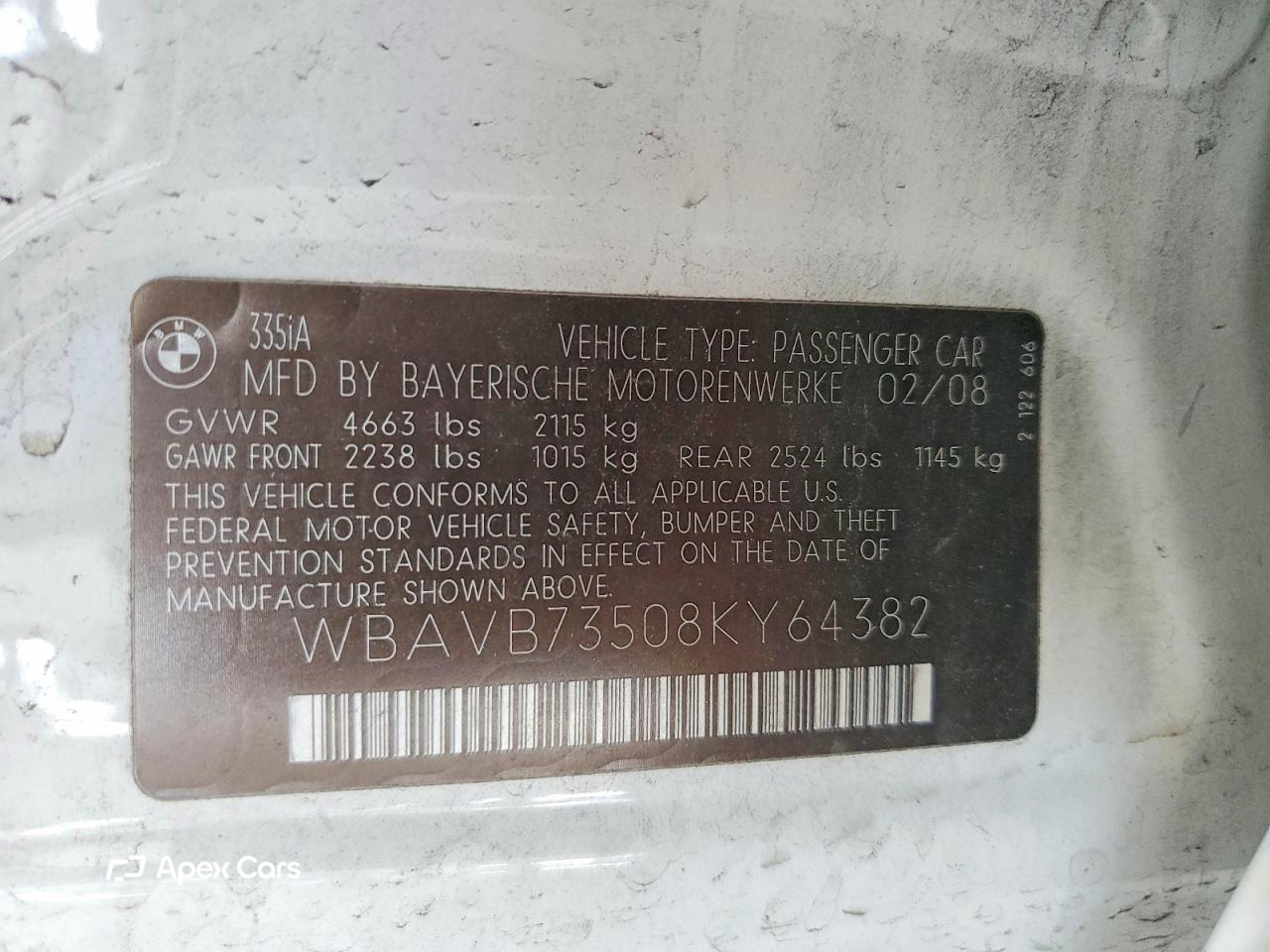 BMW Series 3 2008