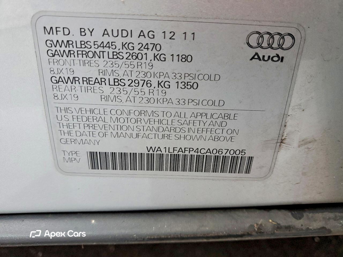Audi Q5 2012