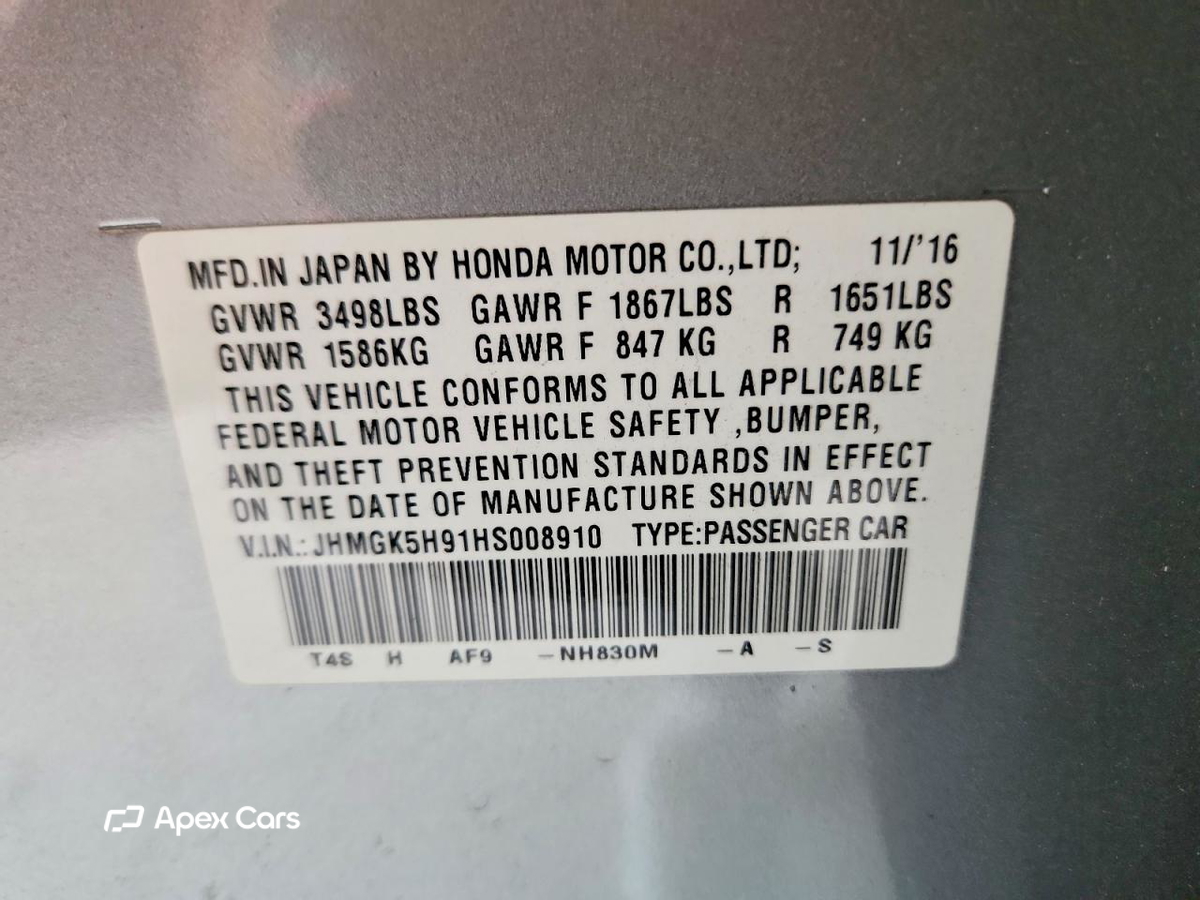 Honda Fit 2017