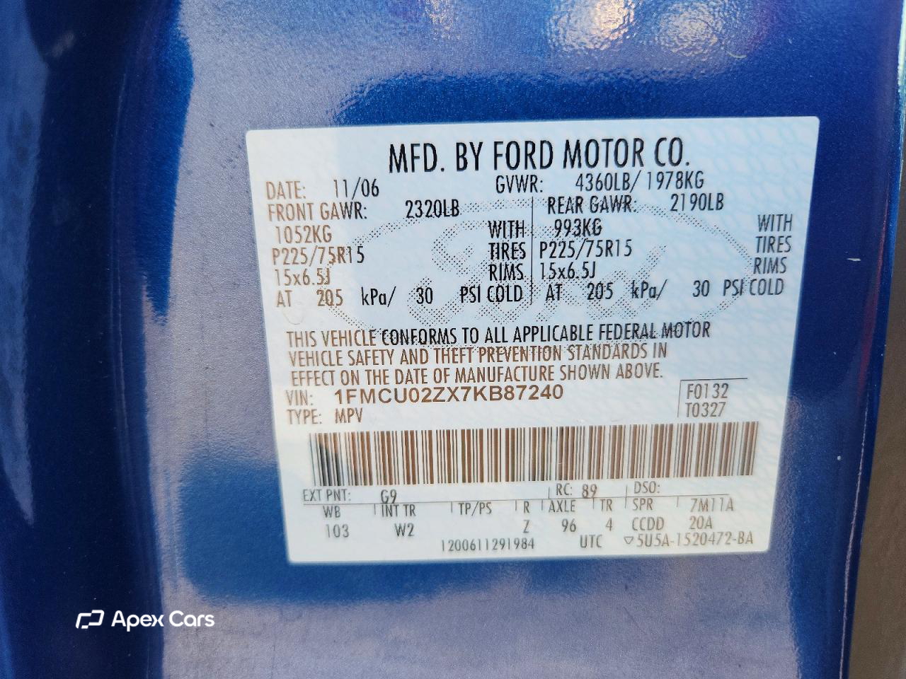 Ford Escape 2007