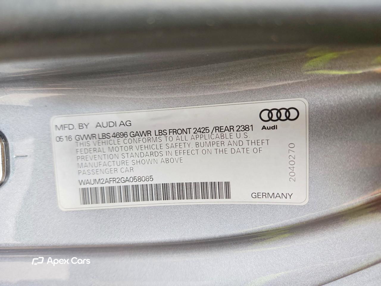 Audi A5 2016