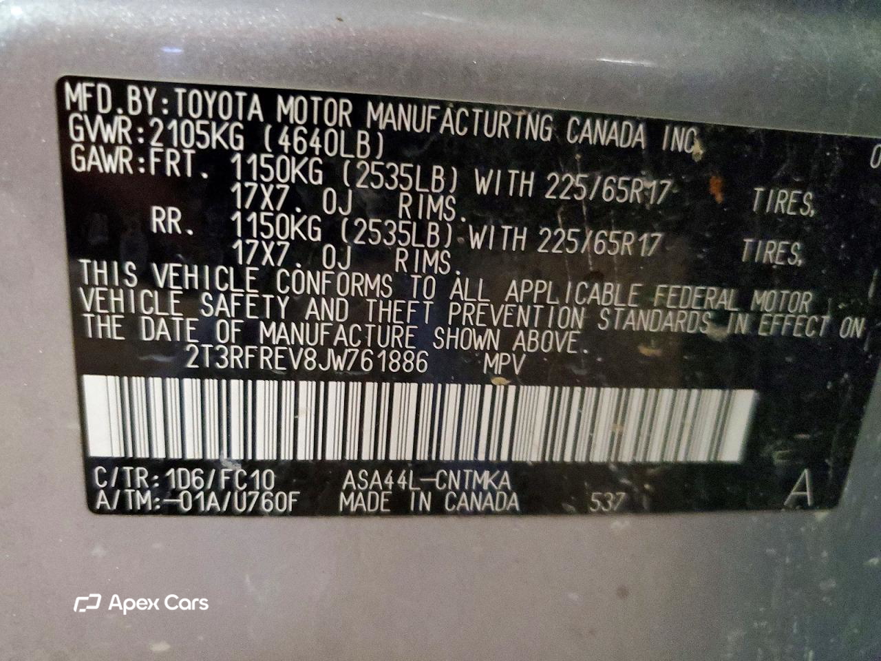 Toyota RAV 4 2018