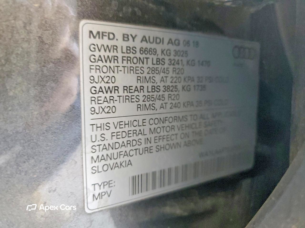 Audi Q7 2018