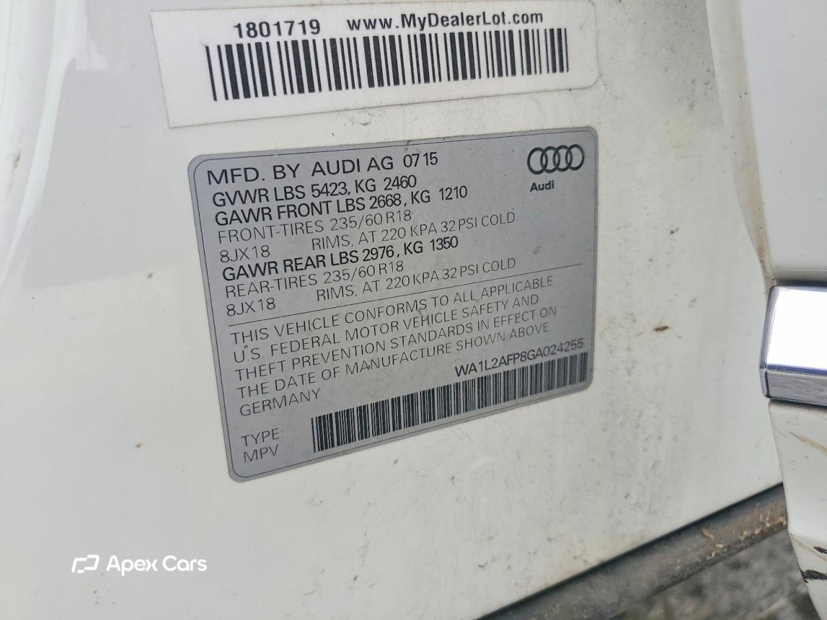 Audi Q5 2016