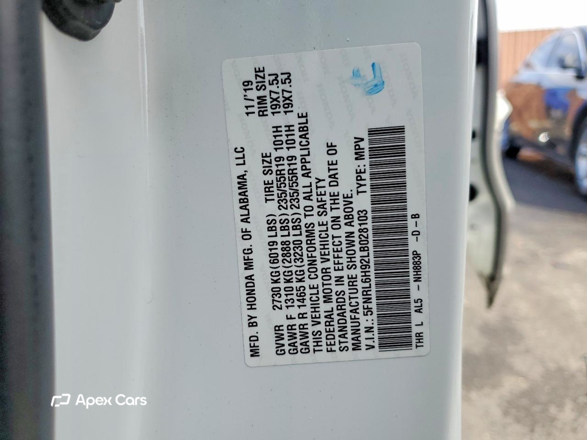 Honda Odyssey 2020